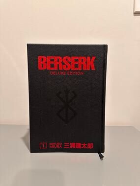 Berserk Deluxe Edition Vol 1 Hardcover Manga Kentaro Miura Dark Horse English